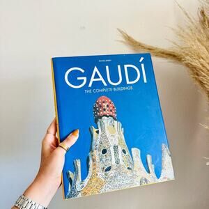 ANTHROPOLOGIE Vintage Gaudi Rainer Zerbst Coffee Table Book Hardcover Art Photos